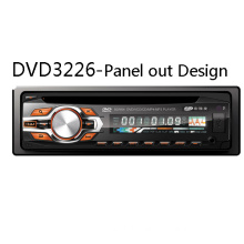 Detachable Panel out One DIN 1DIN Car MP3 WMA Stereo DVD Player Radio FM/Am USB SD Aux Multimedia Audio Video Entertaiment System